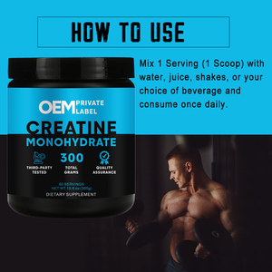 OEM/OBM/ODM Wight Los 1kg Monohidrato muscular 1kg Creatina Venta al por mayor Etiqueta propia Gimnasio Creatina Suplemento en polvo - Product Image 3
