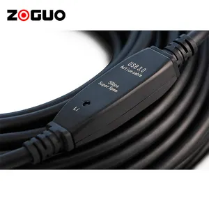 Câble d'extension USB 3.0 mâle vers femelle, longueurs 5M, 10M, 15M, 20M, 30M, 40M, 50M, cordon de répéteur, pour PS4, imprimante