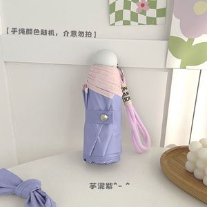 [จัดส่งฟรีสำหรับคำสั่งซื้อครั้งแรก] ร่มแคปซูลเจลลี่หลากสี 50% สำหรับผู้หญิง ใช้ในสวนได้ ป้องกันรังสียูวี ใช้ได้ทุกสภาพอากาศ - Product Image 1