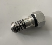 قطع غيار محرك ZCEC SAA6D114E-2 PC360-7، صمام تجاوز 6742-01-5117 6742015117، صمام تجاوز لفلتر الزيت، صمام تجاوز لقاعدة فلتر الزيت
