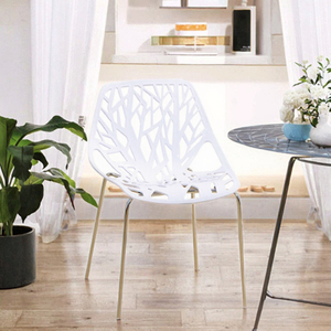 Silla de Comedor Moderna de Madera Maciza con Tapicería de Microfibra para Hogar, Bar, Banquete, Restaurante, Marca UPHC - Product Image 4