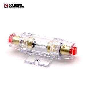 Portafusibili <span class=keywords><strong>AGU</strong></span> 60A di Alta Qualità Kuer per Autoradio, Portafusibili Elettronico 12V con Scatola per Applicazioni Auto - Product Image 2