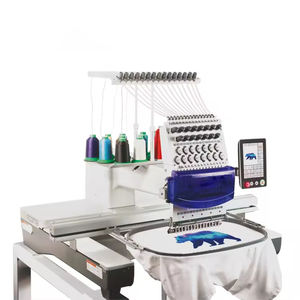 Mesin Bordir Komputer Satu Kepala 12 Jarum/15 Jarum untuk Topi dan Kaos - Product Image 4