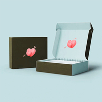 Boîtes d'emballage en carton avec logo de marque personnalisé Cajas Boîtes d'expédition en carton ondulé pour vêtements Boîtes d'expédition roses pour petites entreprises