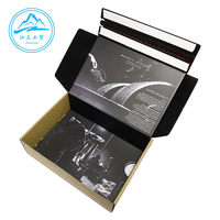 Boîte d'expédition postale autocollante personnalisée pour e-commerce, avec bande adhésive à déchirer, fermeture auto-scellante, fermeture éclair, pour vente chaude