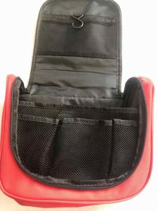 Muestra gratuita de neceser multifuncional personalizado para mujer, bolsa de viaje portátil con gancho para colgar. - Product Image 4