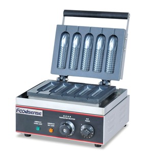 Machine professionnelle de fabrication de hot-dogs/machine de fabrication de hot-dogs/machine électrique de fabrication de hot-dogs à gaufres 5 autocollants - Product Image 1