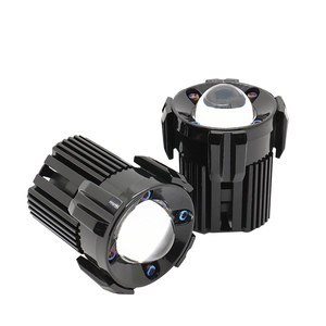 Phare LED de moto Autodragons Factory OEM, super lumineux, double faisceau (phares de croisement et de route), bicolore 3000K 6000K avec projecteur - Product Image 1