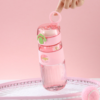 Botol Minum Minimalis Sporty Tritan Ramah Lingkungan Aman untuk Makanan Tahan Banting Awet Buka Satu Sentuhan