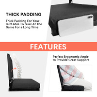 Coussin de siège de stade de football pliant portable de confort extérieur en gros pour blanchisseur