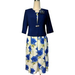 Vestidos de Tallas Grandes 2XL 3XL 4XL 5XL, Abrigo de Brocado, Ropa Elegante para Mujer - Product Image 3