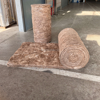 Laine de verre marron en rouleau/feuille certifiée ASTM C518 USA, fabrication OEM, pour isolation de toitures et greniers, R13 R19, écologique