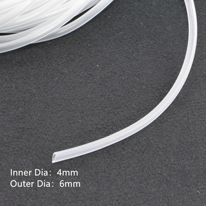 Mangueira de Oxigênio Plástica Transparente 4x6mm 20m para Aquário - Mangueira Macia Ecológica com Bolhas - Product Image 4