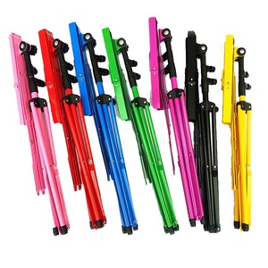 Supporto musicale pieghevole regolabile grande colonna sonora con scala per chitarra per fagotto ferro materiale pieghevole da tavolo a spettro - Product Image 1