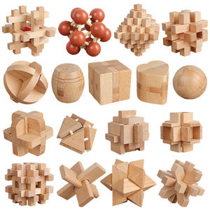 3D iq puzzle in legno rompicapo giocattoli educativi <span class=keywords><strong>giochi</strong></span> mentali blocco cubo magico <span class=keywords><strong>per</strong></span> <span class=keywords><strong>bambini</strong></span> adulti - Product Image 2
