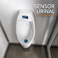 Remolque de Baño Móvil Wetruth con Inodoro y Ducha Integrados, Diseño Interior Personalizado y Distribución de Baño Portátil para Negocios de Alquiler