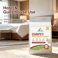 Poudre désodorisante et assainissante pour tapis OEM ODM, éliminateur d'odeurs et absorbeur d'humidité