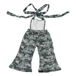 Af-1 - Mono de una Pieza con Tirantes para Niñas, Tejido de Punto, Estampado, con Volantes, para Bebés - Product Image 2