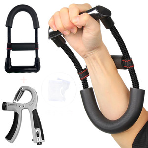 Entrenador de fuerza para muñecas, banda de resistencia con resorte, equipo de ejercicio ajustable para fortalecer el brazo, para adultos, entrenamiento físico en casa - Product Image 5