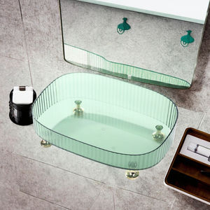 LIDO TECH Eco-Friendly Modern Rectangle Multifunction <b>Stackable</b> PP Storage <b>Basket</b> Organizer 2.5L/10L/18L Capacities Home Storage - Product Image 3