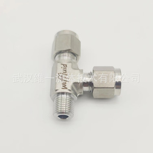 Conector en T de Acero Inoxidable Weffluid MRT 4-2N de Doble Compresión Tipo T para Fuente de Aire de Instrumentos - Product Image 2