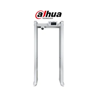 DAHUA Monitoramento Portátil Temperatura Corporal 18 Zona Walk-through segurança Frame Metal Detector Porta