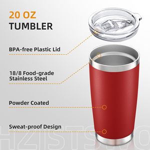 Modern Design Reusable <b>Coffee</b> Mug With Lid For Car Holder Outdoor Camping Leakproof Thermal Drinkware Stainless Steel Tumbler - Product Image 4
