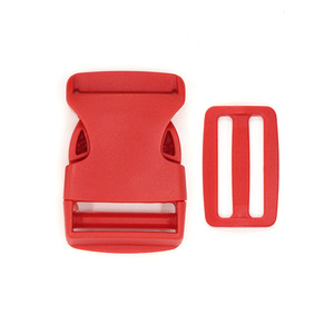 SAS vente en gros meilleure qualité 1.5 pouces boucle taille de couleur personnalisée boucle de dégagement en plastique pour sacs