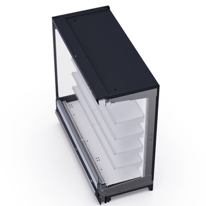 Réfrigérateur droit d'armoire de réfrigérateur commercial de Multideck de conception attrayante pour le réfrigérateur de légumes de fruits de supermarché - Product Image 2