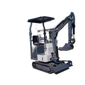 Mini-excavatrice hydraulique 1,2 tonne, godet 0,4 m³, attache rapide, capacité 1200 kg, pompe, moteur, garantie 1 an, usage agricole - Product Image 4