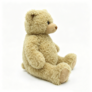 Oso de peluche personalizado, suave y abrazable, de color marrón claro para niños, diseño clásico y sencillo. - Product Image 5
