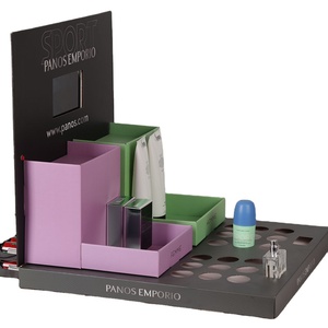 Quảng cáo cửa hàng bán lẻ bảng <span class=keywords><strong>Top</strong></span> PDQ hiển thị hộp có thể tái chế các tông hiển thị Hộp Mỹ phẩm nước hoa Showcase với màn hình LCD - Product Image 3