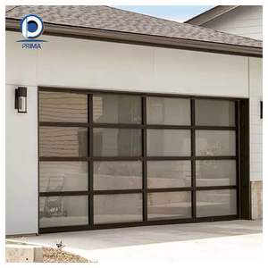 Porte <span class=keywords><strong>de</strong></span> <span class=keywords><strong>garage</strong></span> sectionnelle é<span class=keywords><strong>l</strong></span>égante à isolation thermique, té<span class=keywords><strong>l</strong></span>écommande automatique, anti-effraction, étanche aux intempéries, sur mesure pour villa - Product Image 4