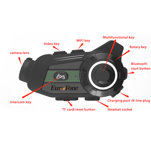Batterie haute capacité longue durée <span class=keywords><strong>de</strong></span> <span class=keywords><strong>travail</strong></span> moto Bluetooth <span class=keywords><strong>casque</strong></span> interphone <span class=keywords><strong>casque</strong></span> prise en charge assistant vocal et <span class=keywords><strong>radio</strong></span> FM - Product Image 3