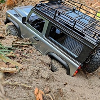 Modelo de Camioneta Mn-99S 1:12 Todoterreno, Auto a Control Remoto con Radio, 4X4, Batería USB Li-Po, Control Remoto AA, Listo para Usar