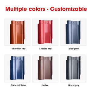 Bardeaux architecturaux modernes de qualité supérieure, résistants aux impacts de classe 4 et au vent, <span class=keywords><strong>en</strong></span> céramique d'argile, design carré, pour hôtels et ateliers - Product Image 2