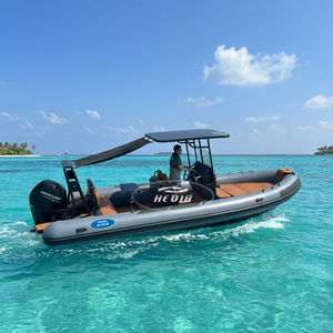 Bateau <span class=keywords><strong>de</strong></span> <span class=keywords><strong>luxe</strong></span> australien <span class=keywords><strong>de</strong></span> 7 m (23 pieds) RIB700 en Hypalon, semi-rigide, pour 13 personnes, idéal pour la pêche, le canoë, les croisières insulaires - Product Image 1