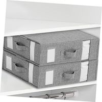 Organisateurs de placard et Cube de rangement pliable Sheetcube ensemble de draps de lit organisateur tissu de lin de haute qualité multifonction moderne