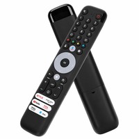 Remote Suara Pintar TCL RC833 GUB1 GUBI C645 C745 C845 untuk TV Android TCL dengan Google Assistant Netflix YouTube Prime Video