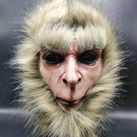 Masque émulsion DIY Sun Wukong style Kunishio unisexe, accessoire de cosplay fantastique et science-fiction, pour fête, costume, performance et danse