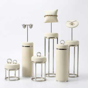 Jewelry Packaging <b>Grey</b> Metal Jewelry Display <b>Frame</b> High Quality Jewelry Display Stand Necklace Earring Spot Event Shop - Product Image 2