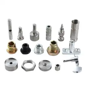 Diferentes materias primas Aluminio Acero Latón Acero inoxidable Piezas de mecanizado CNC personalizadas