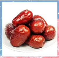 Premium Bulk Yunnan Jujube Pure Natuurlijke Zongedroogde Rode Dadels 1kg Suiker Vrij Zoete Smaak voor Dieet & Gezondheid