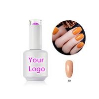 Guangzhou Fabrication 15ml Gel Nail Colors Gel Marques de vernis à ongles pour salon de manucure