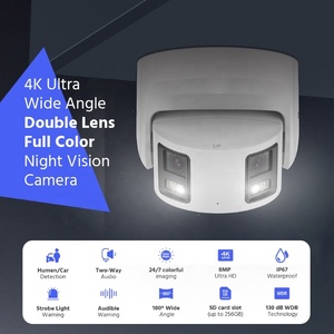 Annke 8MP 4k toàn cảnh ai intelsense colorpro PoE <span class=keywords><strong>IP</strong></span> Camera an ninh ngoài trời IP67 thời tiết CCTV Hỗ trợ âm thanh 2 chiều - Product Image 2