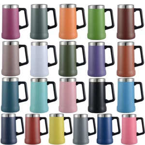 Jarra de Cerveza de Acero Inoxidable de 24 oz, Doble Pared Aislada, Perfecta para Disfrutar de la Cerveza en los Calurosos Veranos de Japón - Product Image 6