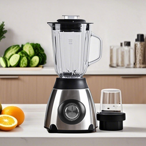 Licuadora de Vidrio RANBEM con Motor de Alta Calidad, Libre de BPA, para Hacer Smoothies, con Perilla Alemana, para Uso Doméstico - Product Image 1