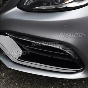 Kit carrosserie pour Benz W205 S205 C63S, pare-chocs avant, feux antibrouillard, spoiler, couvercle en fibre de carbone véritable pour Benz W205 S205 C63S, accessoires de voiture - Product Image 4