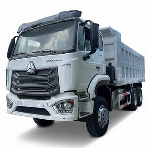 Camión Volquete Usado HOWO Chino de Servicio Pesado 6x4 Diésel con Volante a la Izquierda NX371/380 HP (351-450HP) 25 Toneladas de Peso Bruto Vehicular - Product Image 5