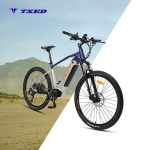 Vélo de montagne électrique TXED 48V 750W avec fourche à <span class=keywords><strong>suspension</strong></span>, batterie au lithium 48V 11,6Ah, frein à disque hydraulique, vélo électrique tout-terrain - Product Image 1